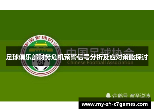 足球俱乐部财务危机预警信号分析及应对策略探讨